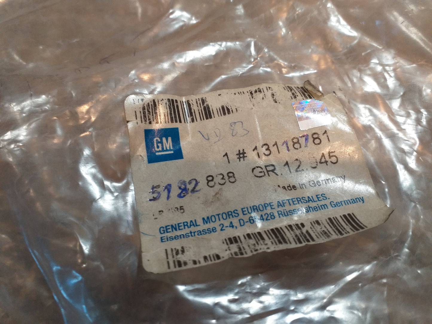 Meriva A Tankdeckelverriegelung original GM Opel NEU
