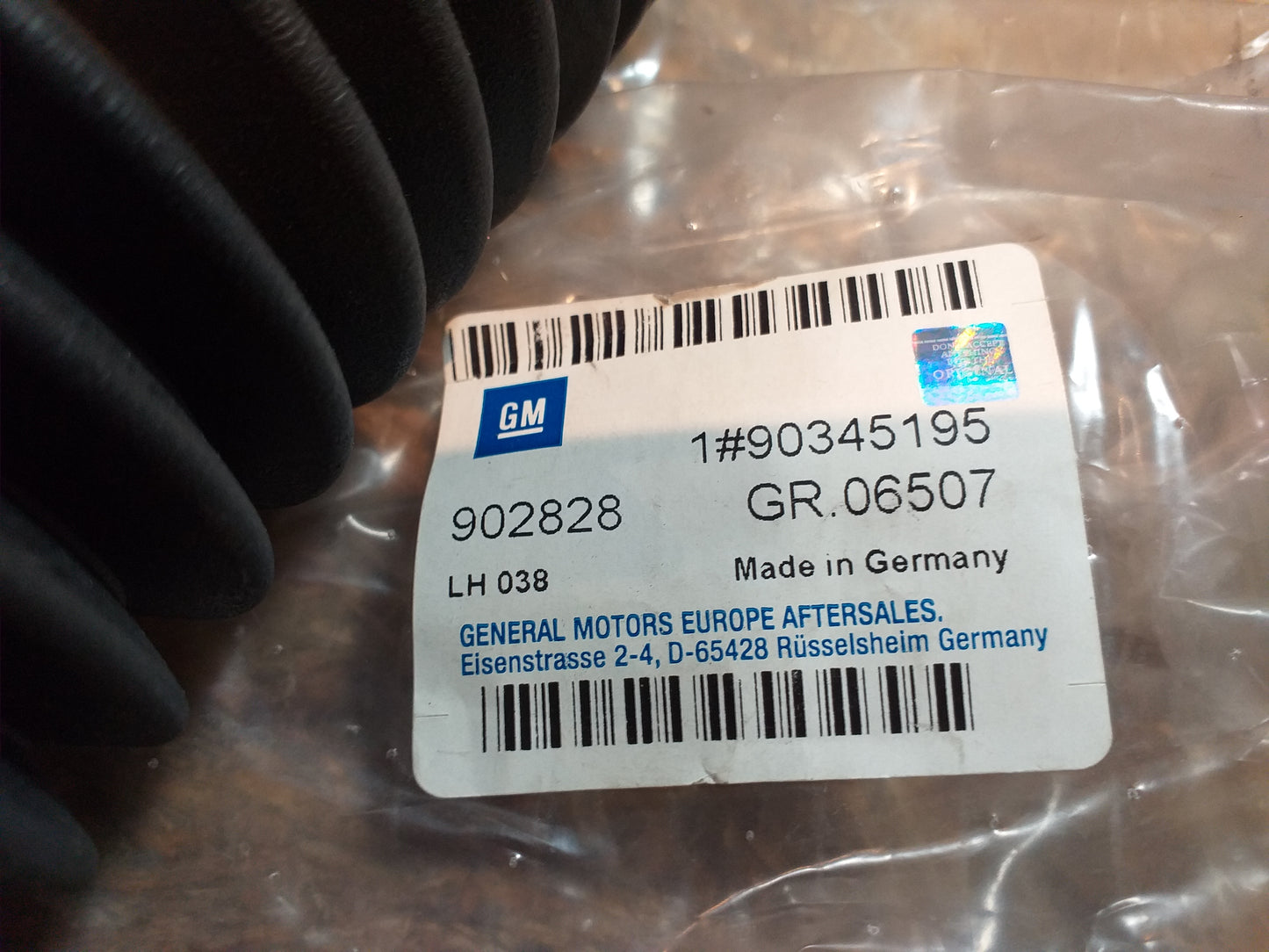 Kadett E Vectra A Faltenbalg original  GM Opel NEU