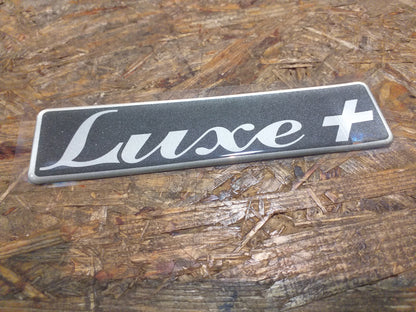Oldtimer Youngtimer Emblem "Luxe +" original NEU