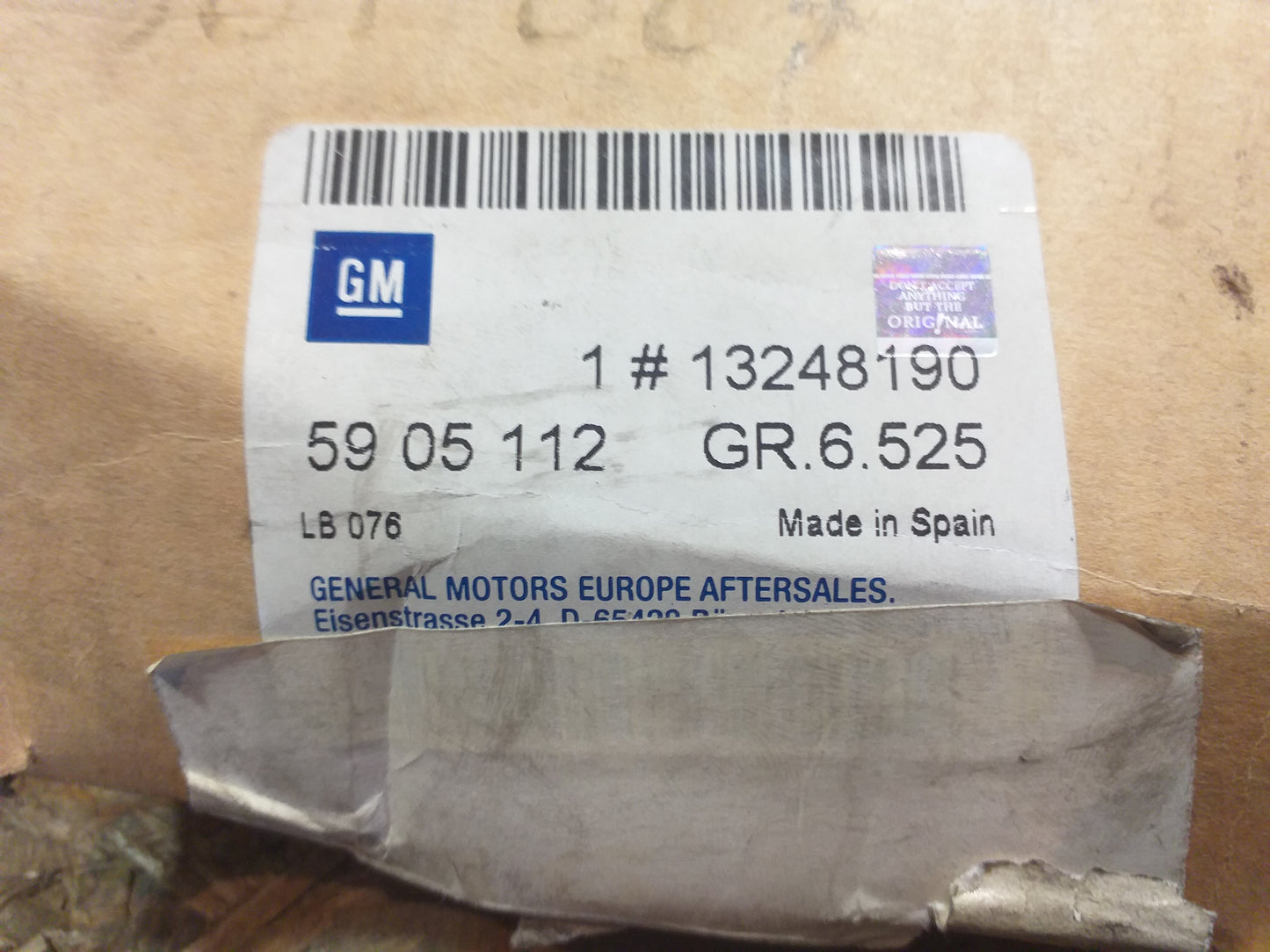 Corsa D Kreuzgelenk Lenksäule original GM Opel NEU