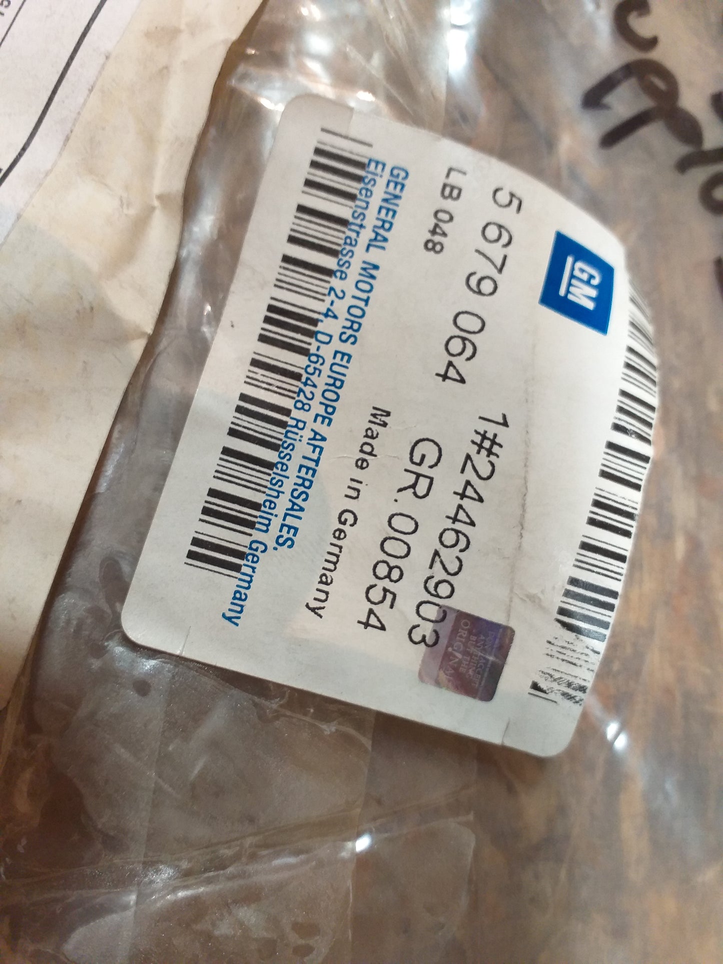 Corsa C Leitung Kupplungszylinder original GM Opel NEU