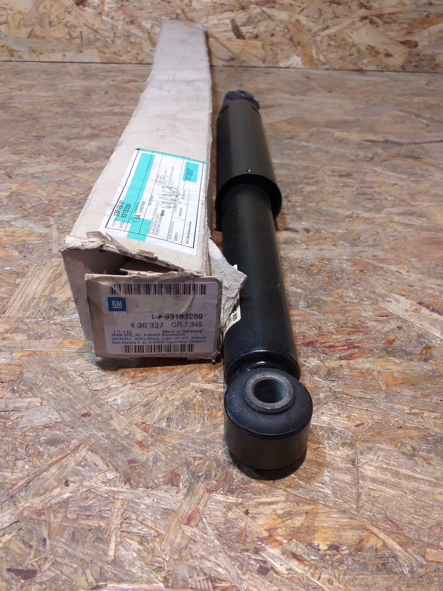 Vectra C Stoßdämpfer hinten original GM Opel NEU