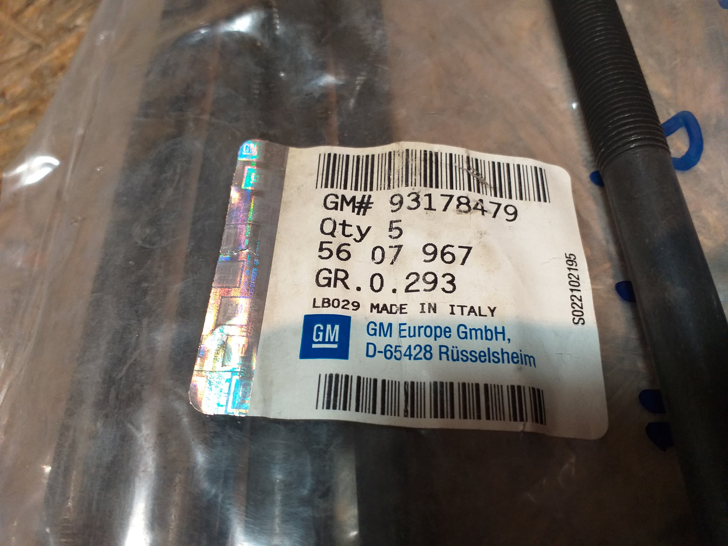 Astra H Insignia 1.9CDTI Zylinderkopfschrauben original GM Opel NEU