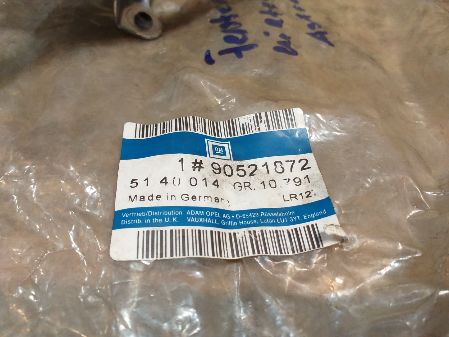 Astra G Fensterhebereinsatz rechts original GM Opel NEU