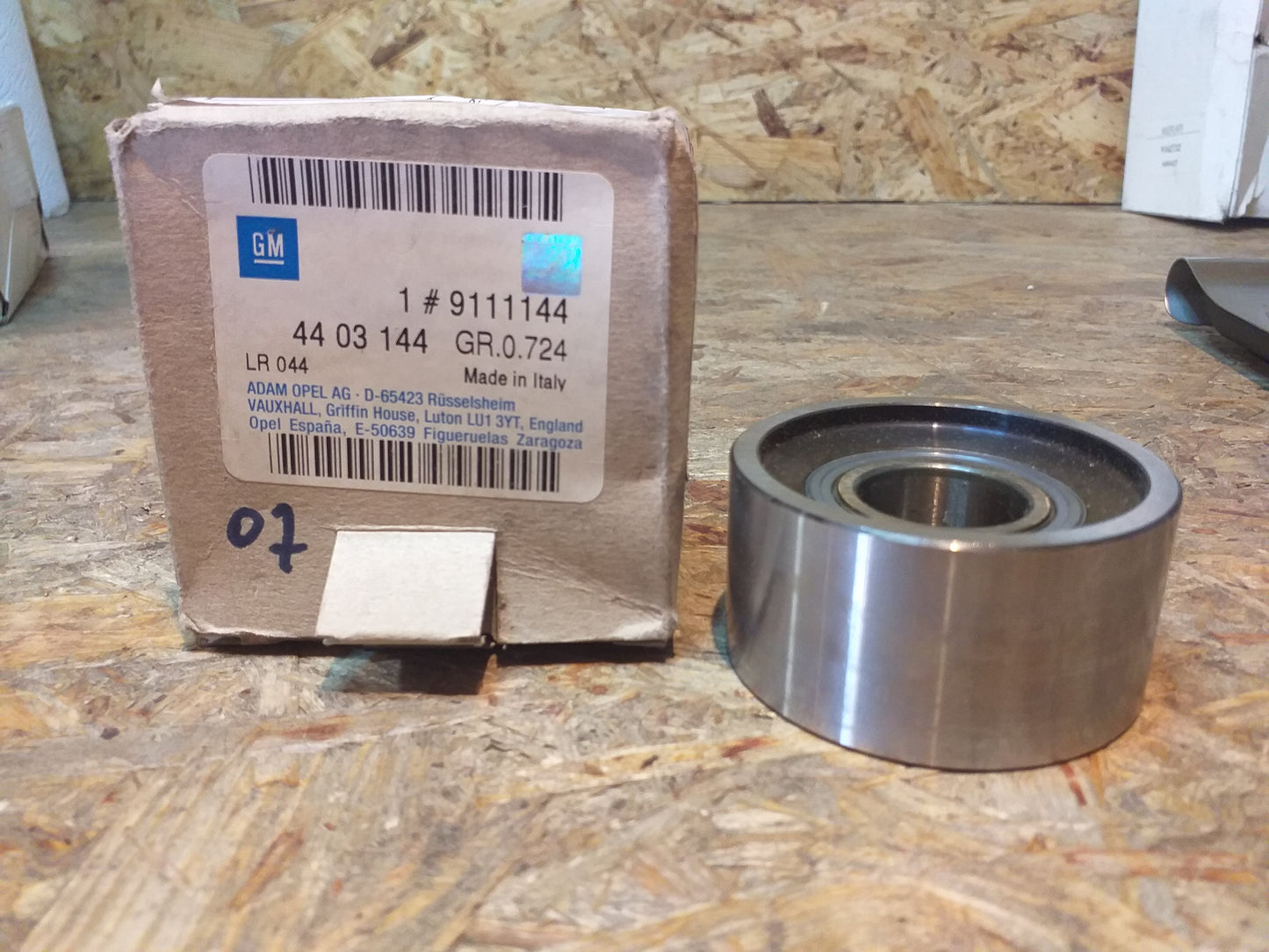 Movano 2,8 Umlenkrolle Zahnriemen original GM Opel NEU