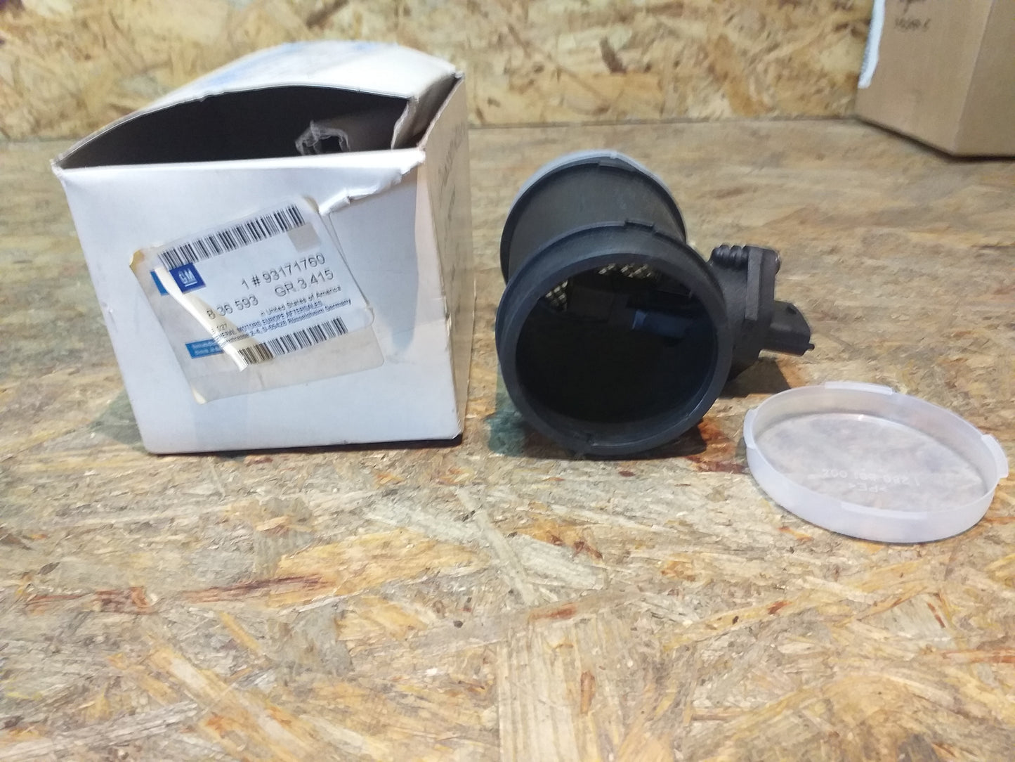 Sintra 2,2 Vectra B 2,6 Luftmassenmesser mit Sensor original GM Opel NEU