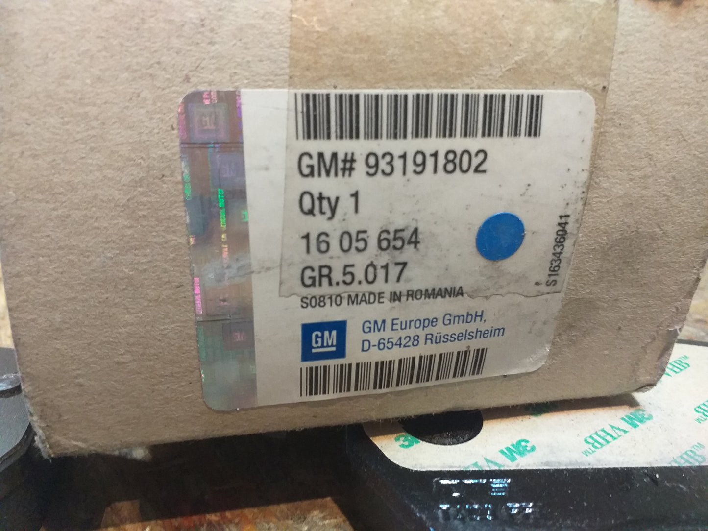 Vectra B Astra G Calibra Bremsklötze original GM Opel NEU