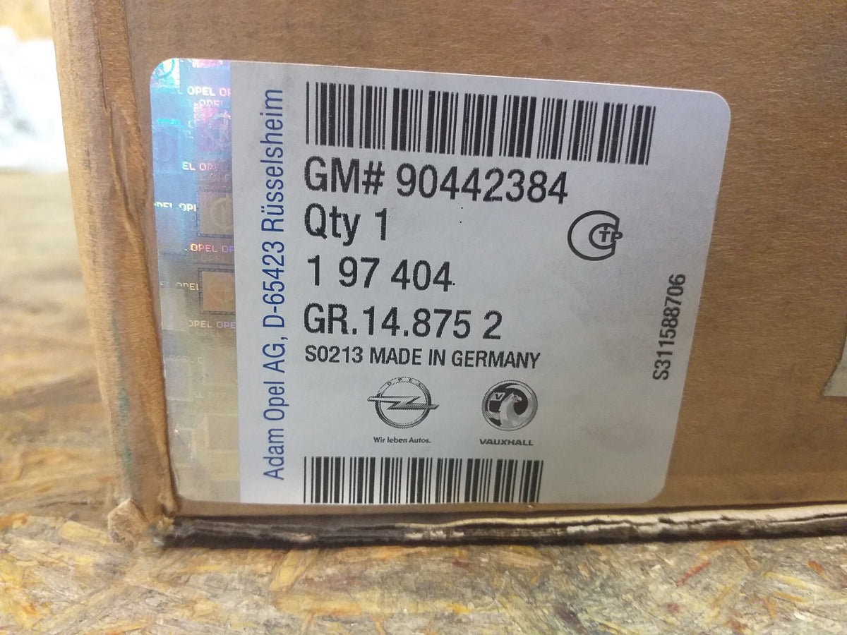 Astra F Gurtschloss vorne rechts original GM Opel NEU