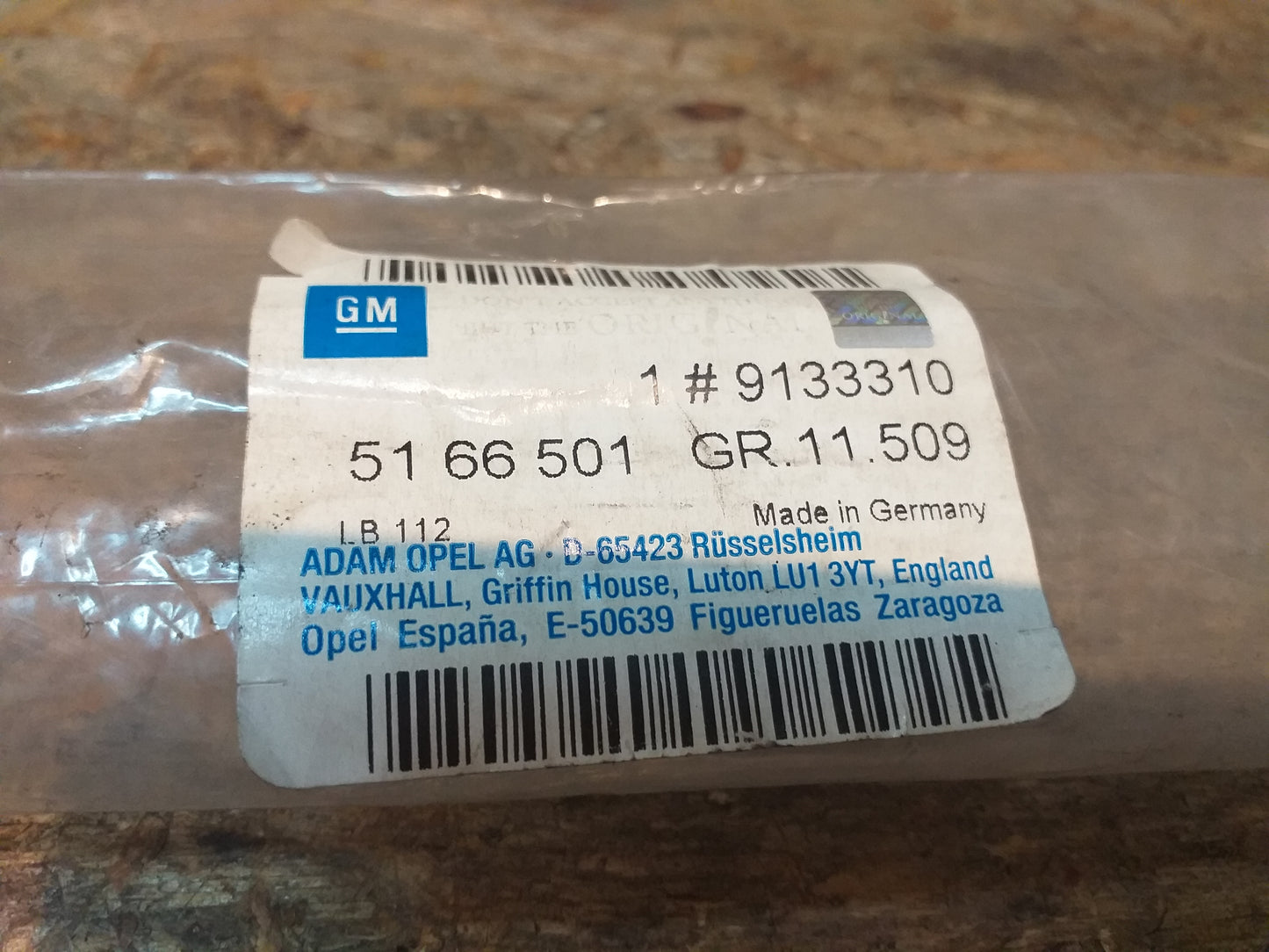 Astra G Zafira B Bowdenzug Vordersitzrücken original GM Opel NEU