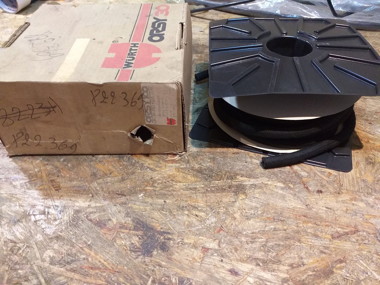 Oldtimer Youngtimer Benzinschlauch in Garn schwarz original würth NEU