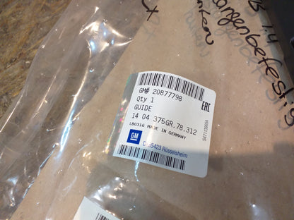 Meriva B 1.4 Stoßstangenbefestigung hinten original GM Opel NEU