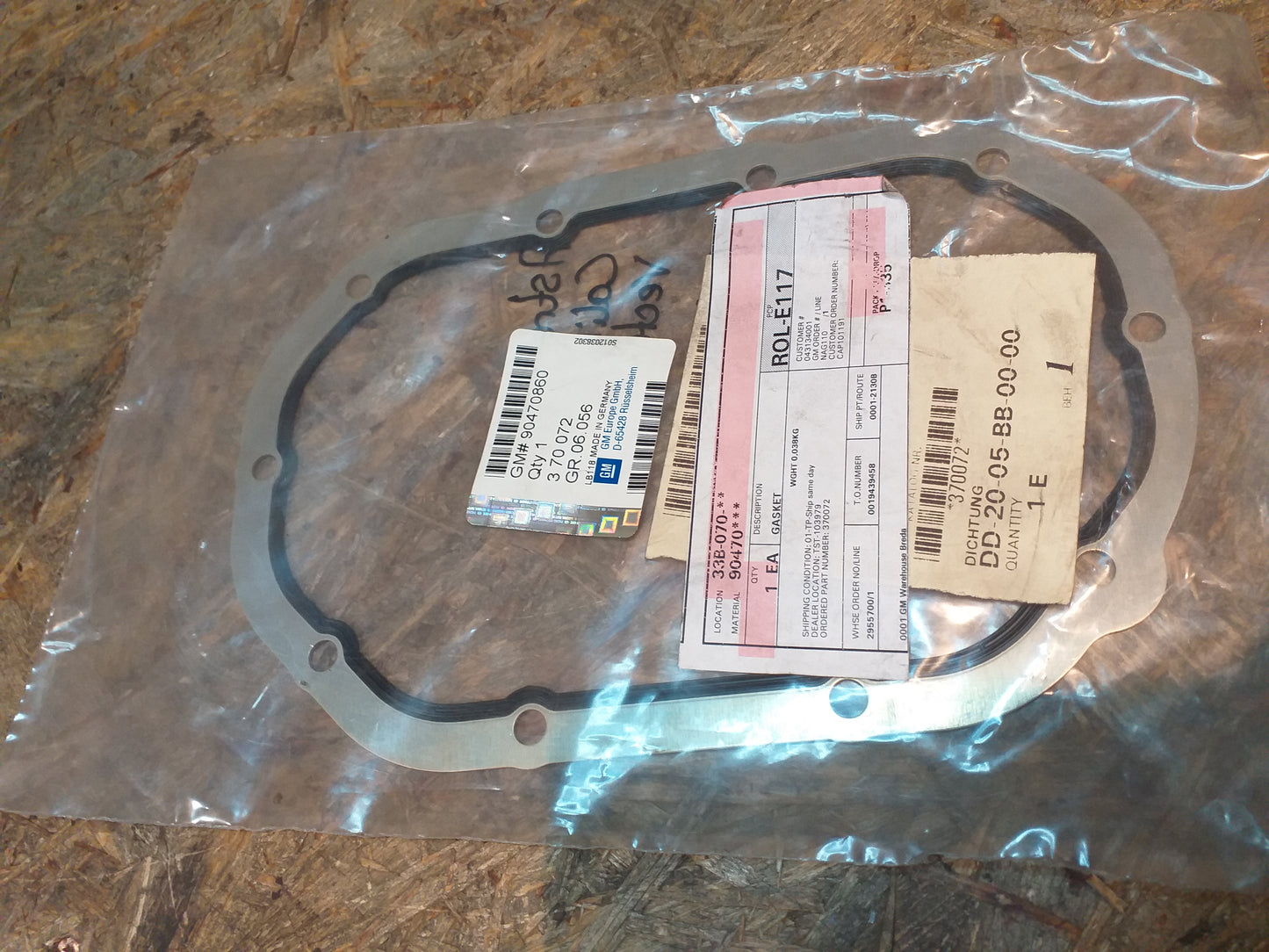 Astra F Calibra Vectra A Dichtung unten F18 Getriebe Wanne original GM Opel NEU