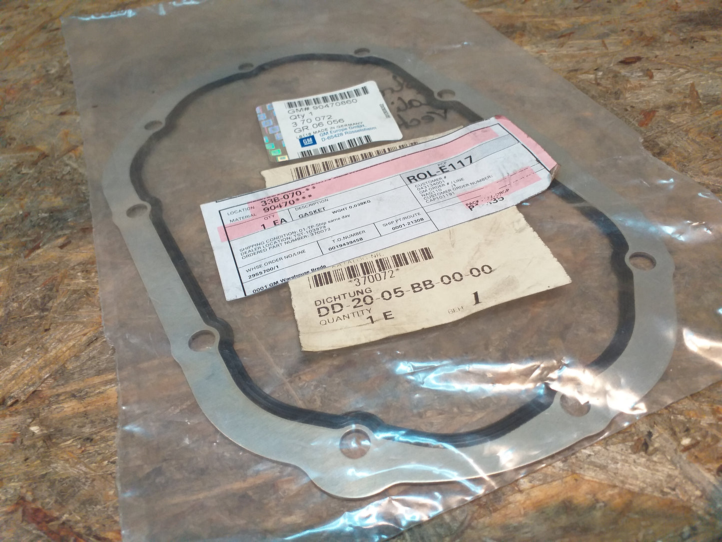 Astra F Calibra Vectra A Dichtung unten F18 Getriebe Wanne original GM Opel NEU