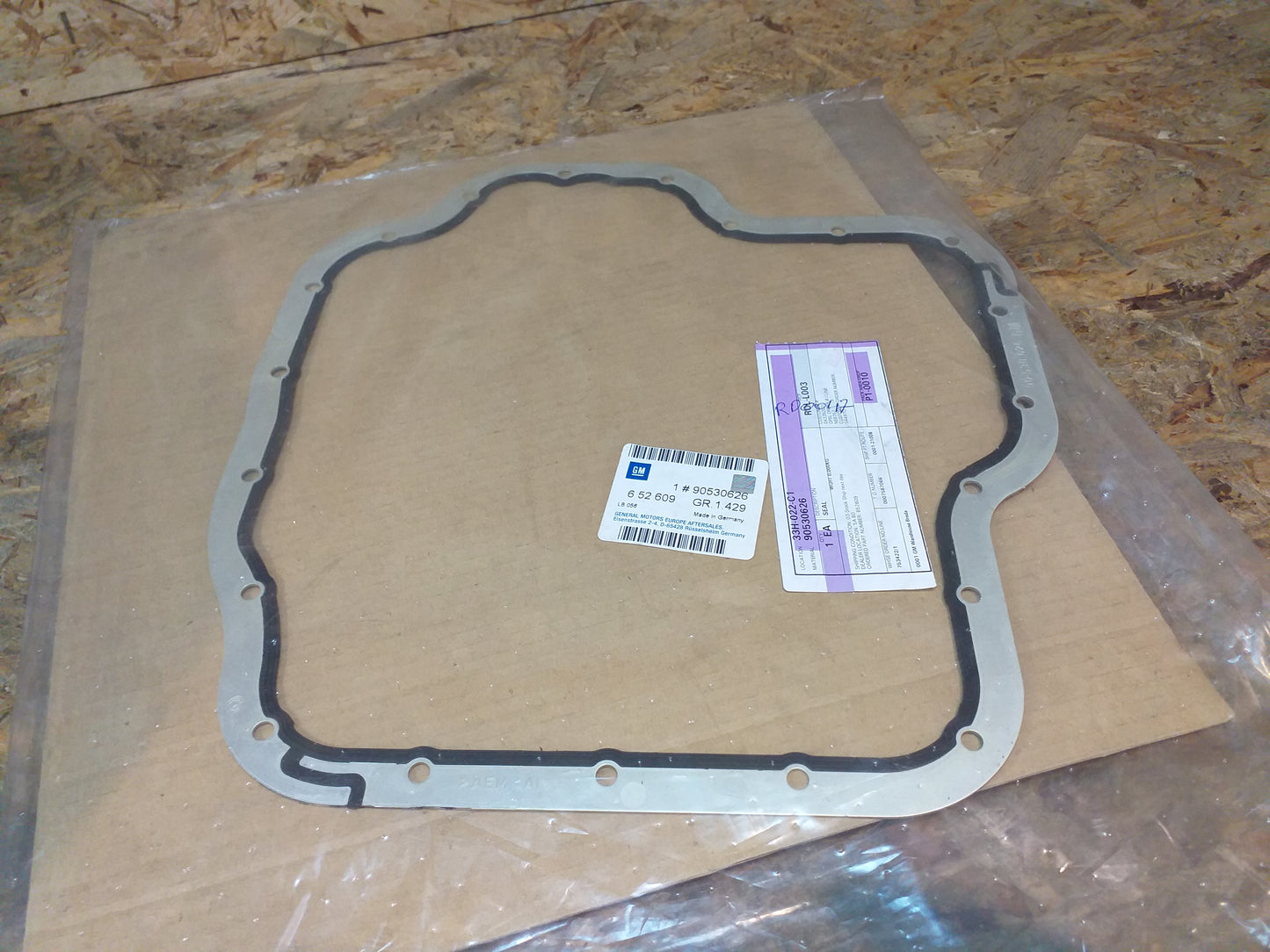 Astra G / F 1.7 cc T.D Dichtung Ölwanne original GM Opel NEU