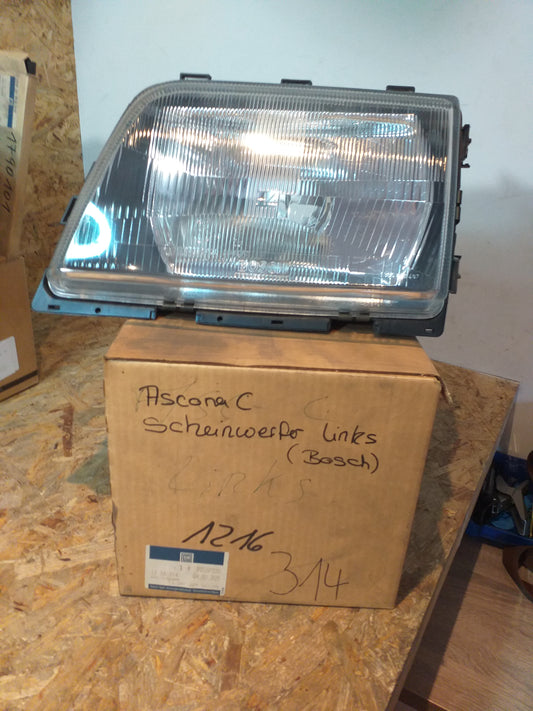 Ascona C Scheinwerfer links original GM Opel NEU