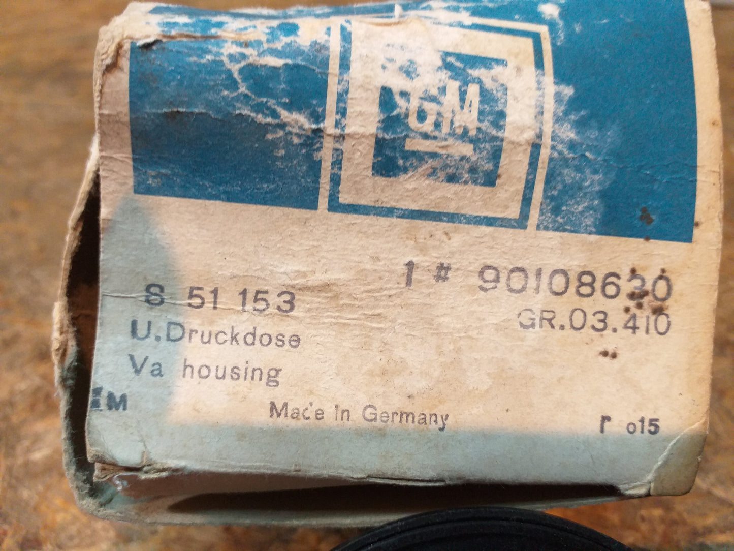 Manta A/B Rekord E Untersruckdose original GM Opel NEU