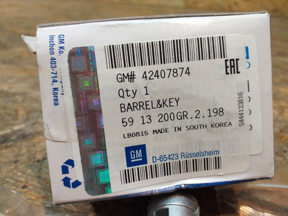 Corsa C Schließzylinder + Schlüssel original GM Opel NEU