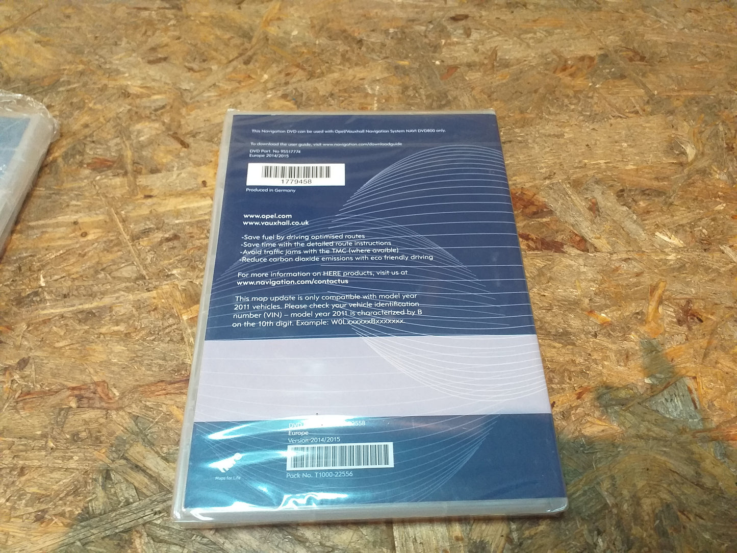 Original Opel Vauxhall Navigation DVD Version 14/15 NEU