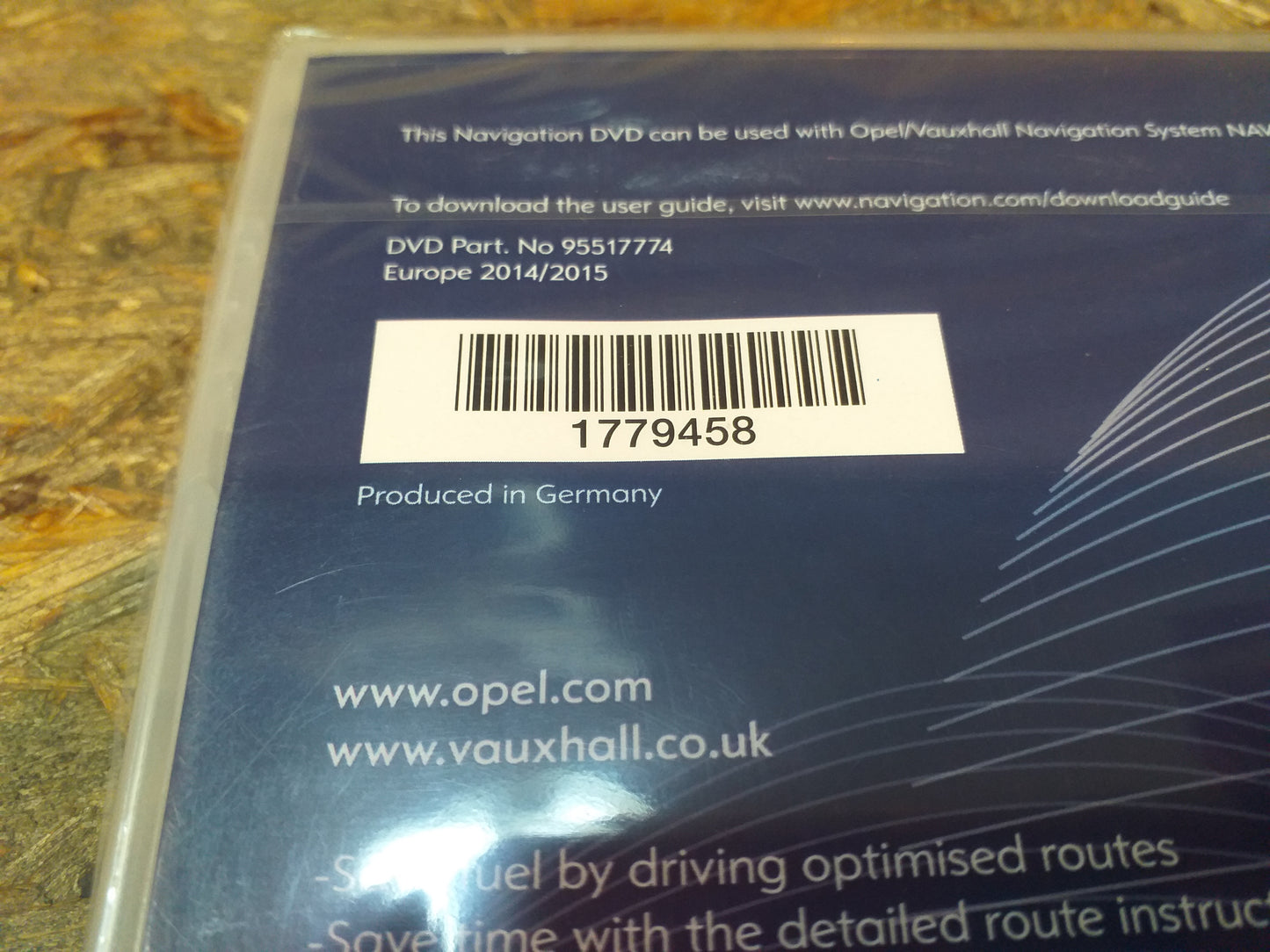 Original Opel Vauxhall Navigation DVD Version 14/15 NEU