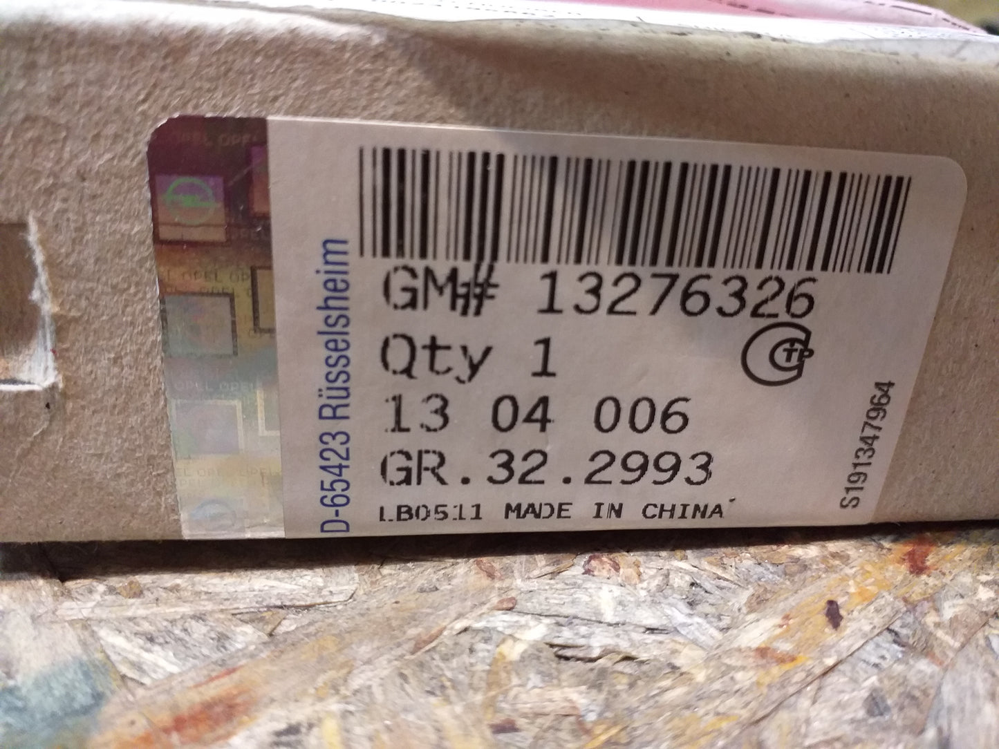 Astra J Sensor Kühlmittelstand original GM Opel NEU