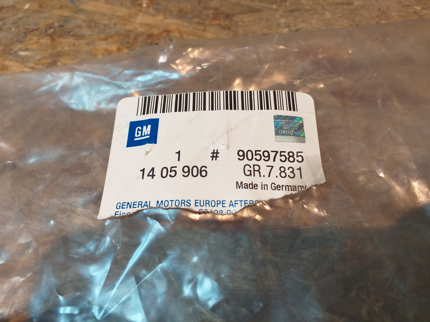 Astra G Stoßfängerverkleidung hinten links original GM Opel NEU