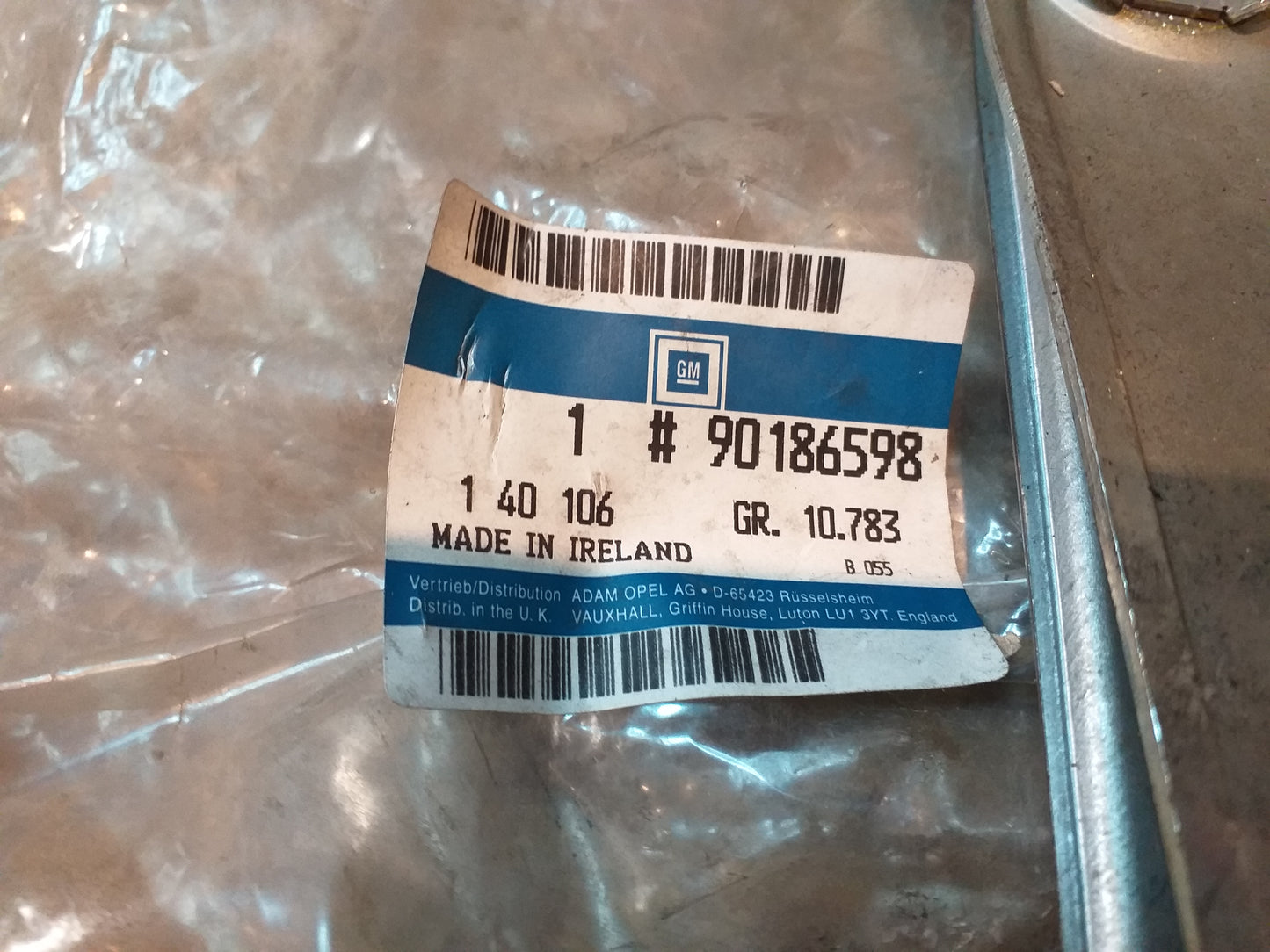 Kadett C Fensterheber vorne links original GM Opel NEU