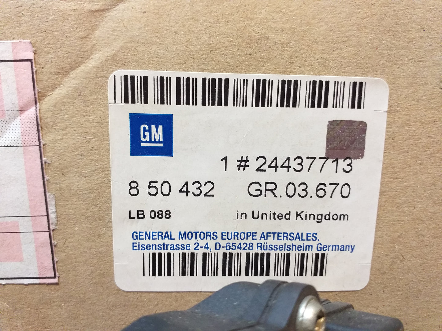 Astra H Vectra C Signum Zafira B Rückschlagventil Drallklappen Stellmotor Z22YH original GM Opel NEU