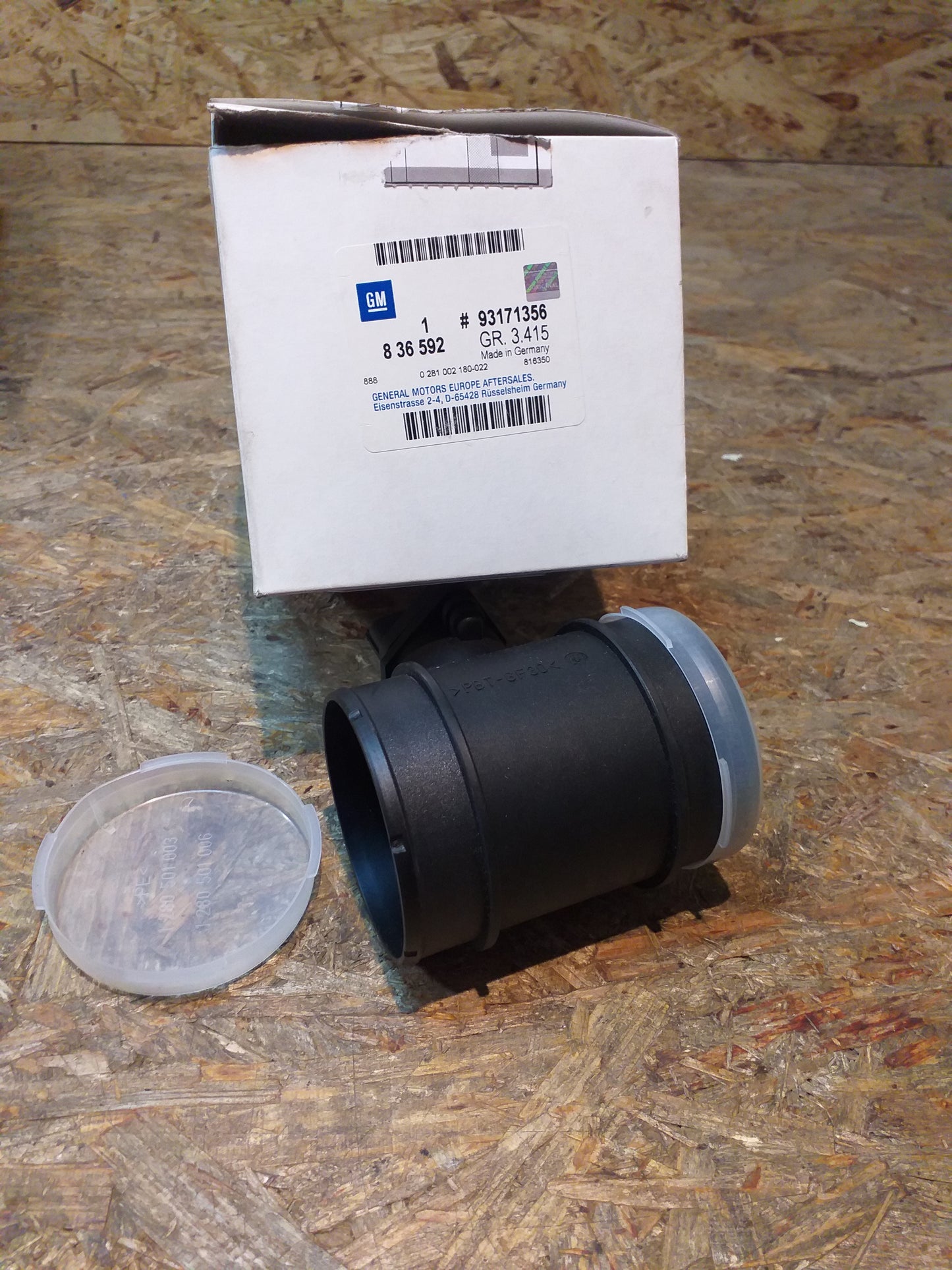 Astra G/H Meriva A Combo C Corsa C/D Omega B Luftmassenmesser original GM Opel NEU