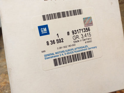 Astra G/H Meriva A Combo C Corsa C/D Omega B Luftmassenmesser original GM Opel NEU