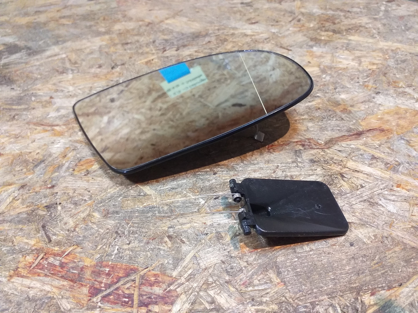 Corsa B Spiegelglas rechts original GM Opel NEU