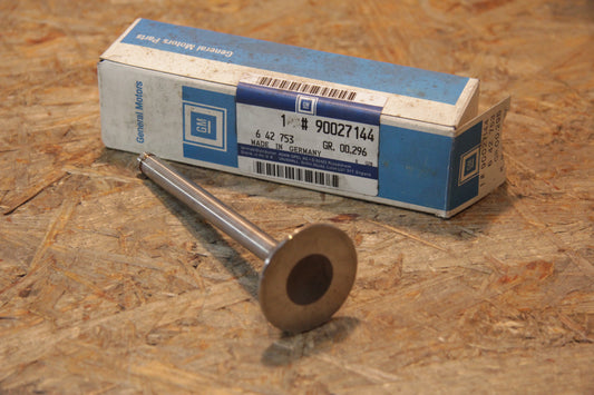 Original GM Opel Einlassventil, Übergröße am Schaft  0,30 mm 90027144 Monza , Omega A , Rekord E , Senator A , Senator B