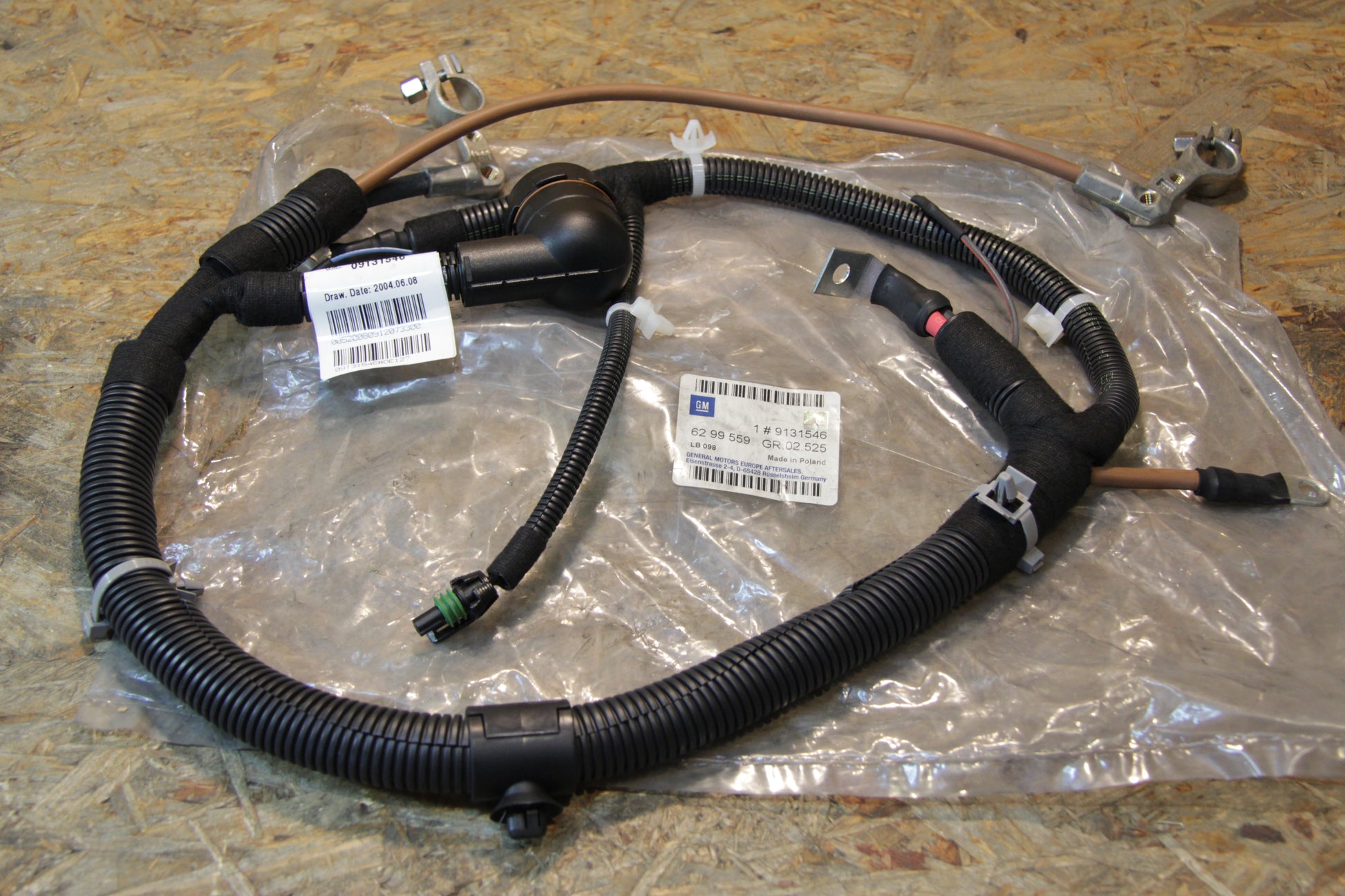 Original GM Opel Kabelsatz Motor Kennzeichen: Q4U 9131546 Astra G , Astra G Cabrio