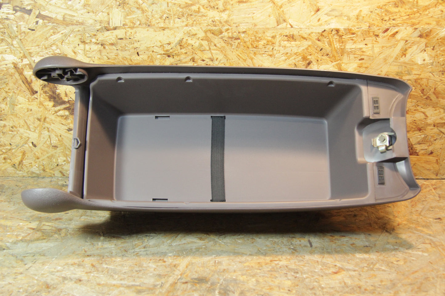 Original GM Opel Deckel Ablagekasten Mittelkonsole braun mit Schloss und Schlüssel  9161234 Movano A