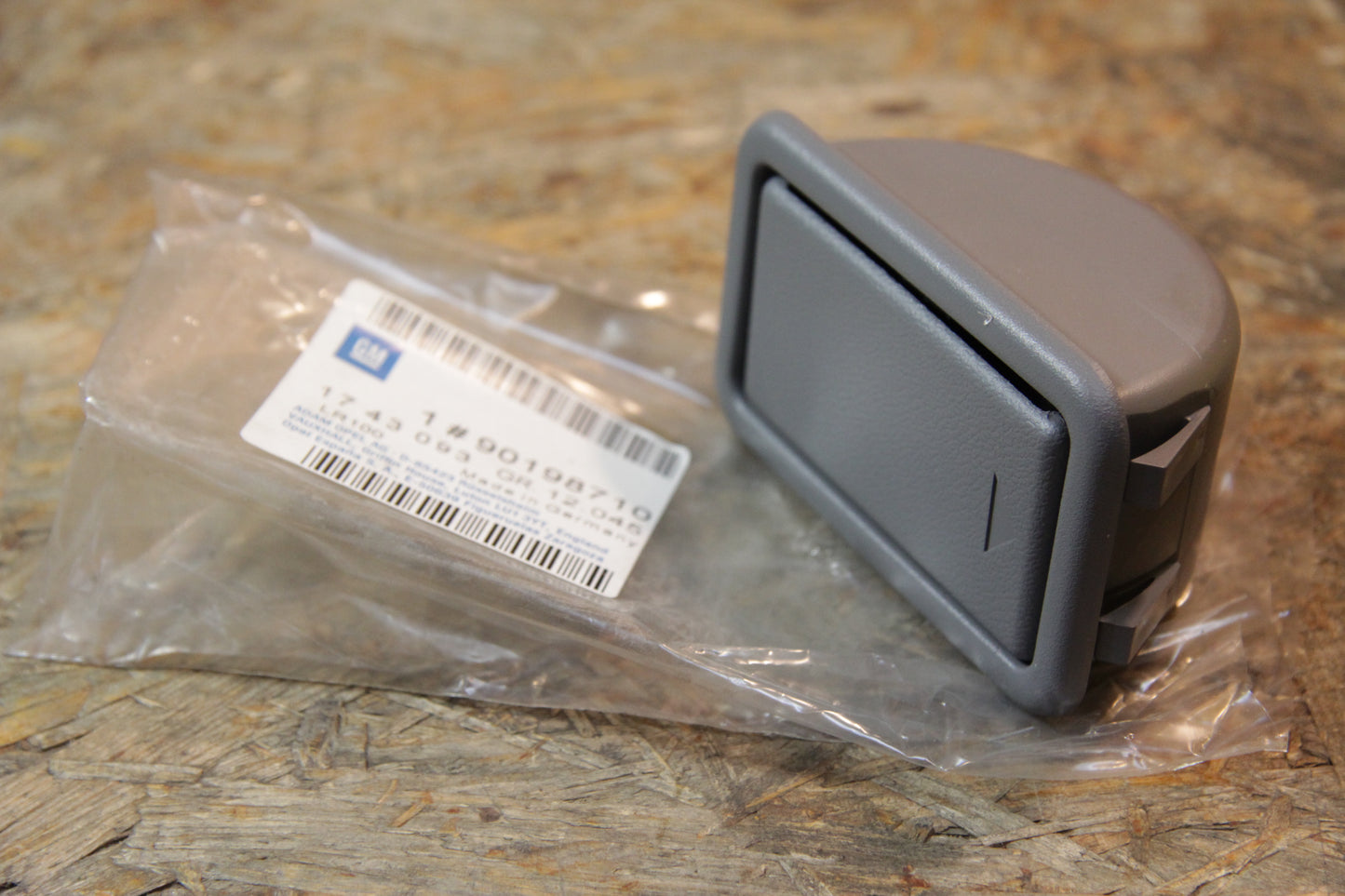 Original GM Opel Ascher Hintertür links und rechts grau Innenraumkombination: 053, 153, 253, 254, 353, 354, 453, 553, 554,...