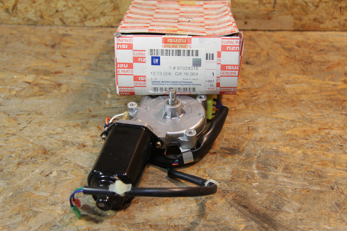 Original GM Opel Wischermotor Heckscheibe 97024318 Frontera A