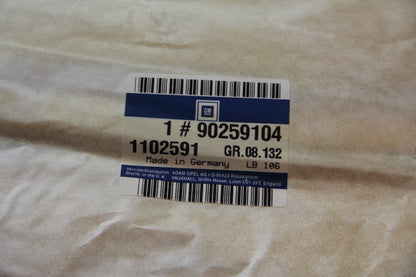 Original GM Opel Zierleiste Kotflügel rechts in blau-grau mit rotem Streifen 90259104 Kadett E Neu