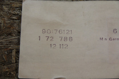 Original GM Opel Emblem Manta GT/J  in silber 90176121 Manta B Neu