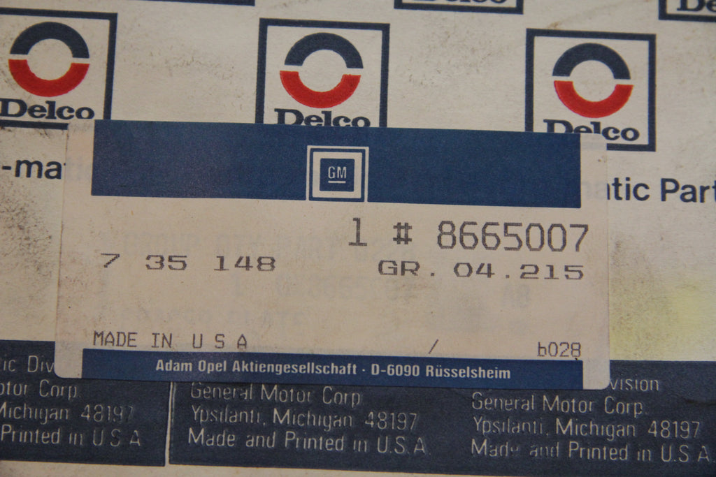 Original GM Opel Zwischenplatte (Ventilkörper autom, Getriebe)  8665007 Ascona C , Kadett E Neu
