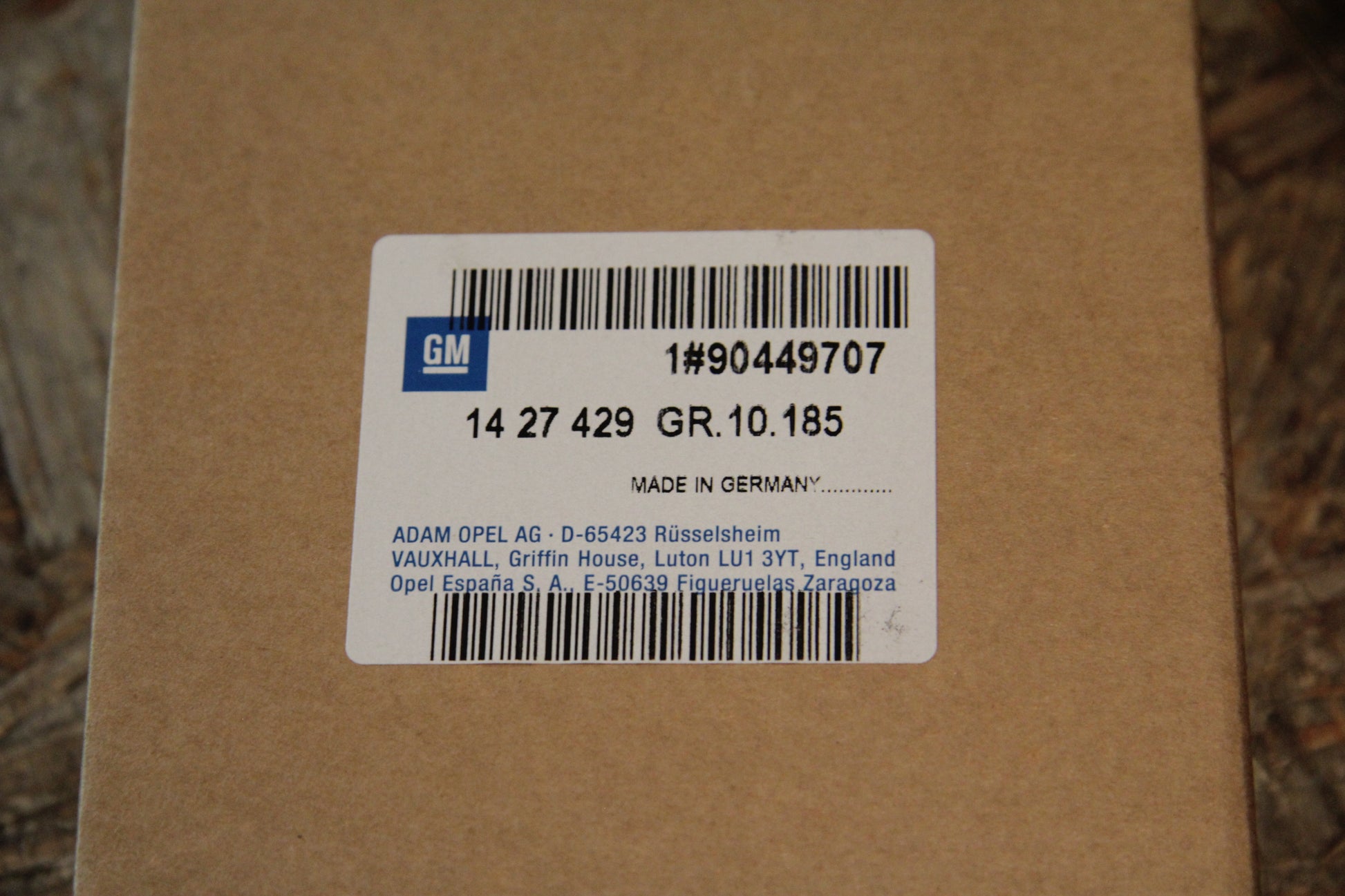 Original GM Opel Spiegelglas für Aussenspiegel links (Fahrerseite), elektrisch verstellbar 90449707 Astra F , Astra F Cabr...