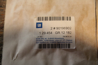 Original GM Opel Schrift GL, grau, seitlich Tür 90196902 Kadett E Neu