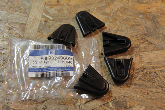 Abdeckung Scharnier schwarz (Hintersitzrahmen Klappe Armlehnenöffnung