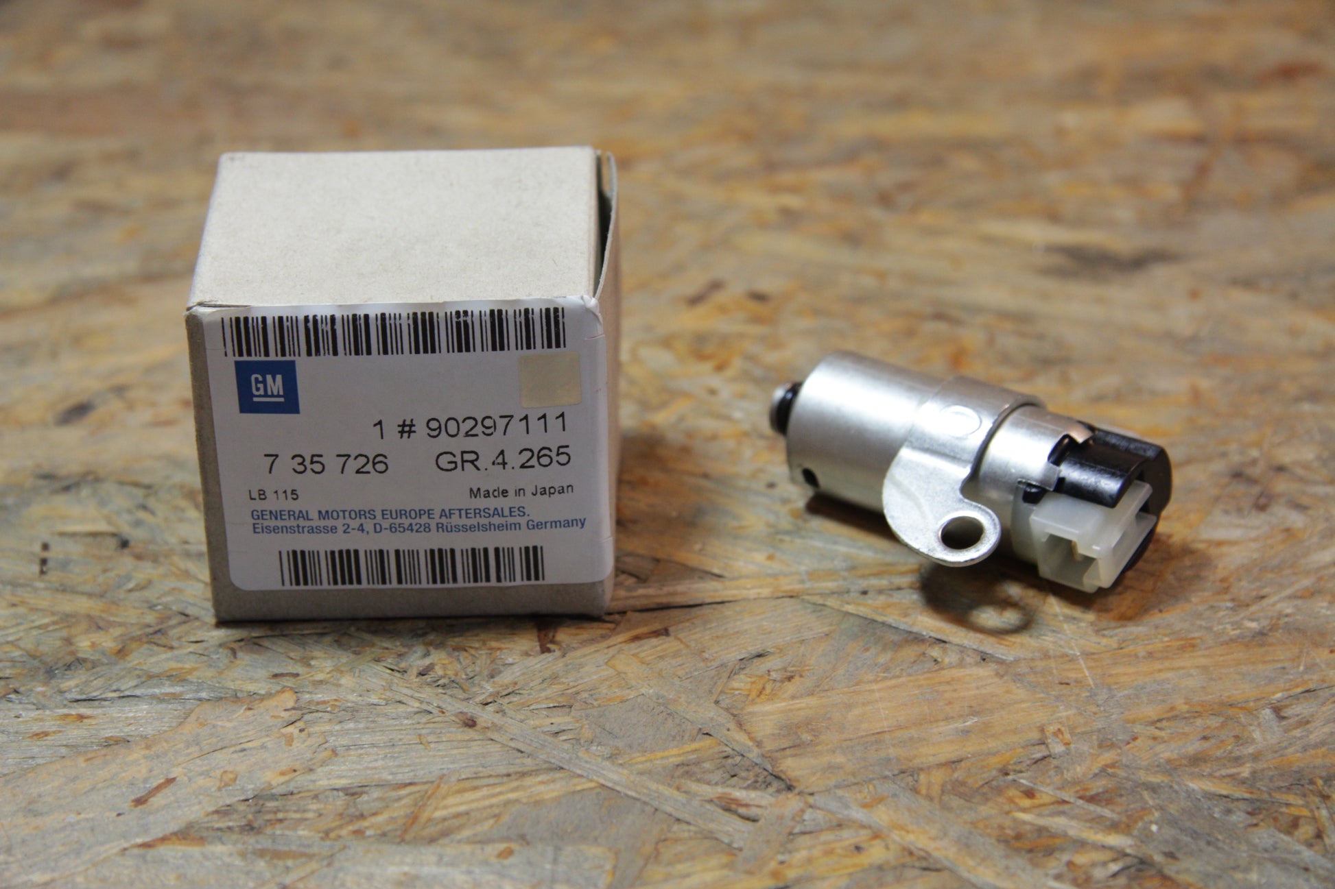 Magnetventil Ventilkörper-Getriebe unten