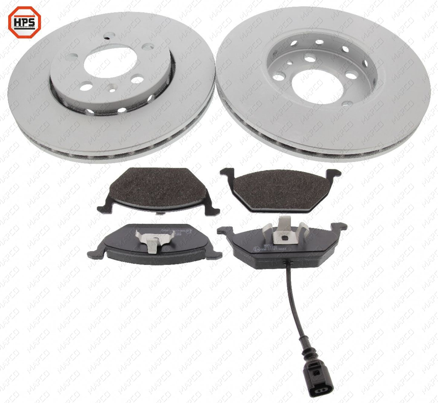 MAPCO Bremsensatz, Scheibenbremse Vorderachse  47855HPS