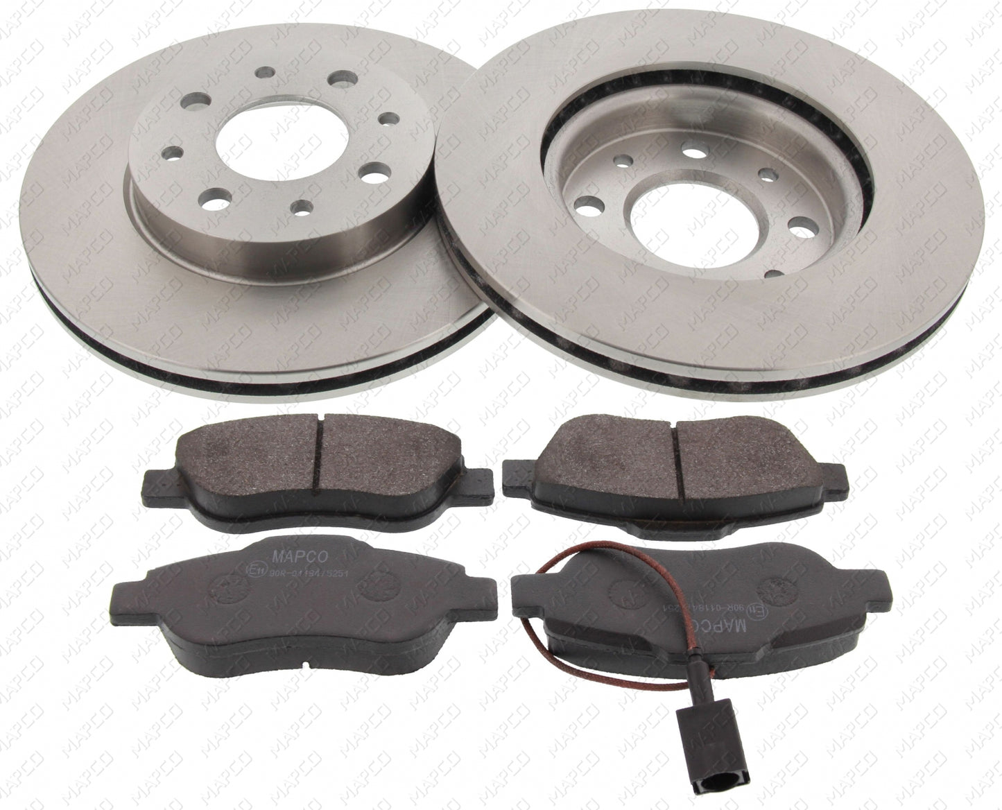 MAPCO Bremsensatz, Scheibenbremse Vorderachse  Satz  47019