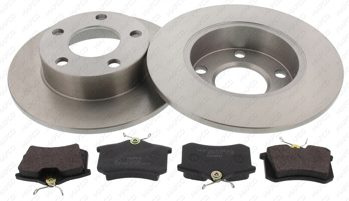 MAPCO Bremsensatz, Scheibenbremse Hinterachse  Satz  47911