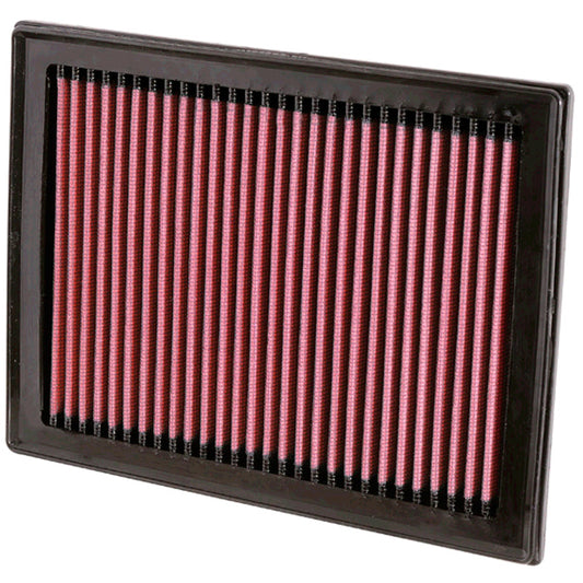 K&N Tauschluftfilter passend für Infinity FX, M56, Q50, Q60, Q70, QX70 / Nissan Juke, Micra, Note, Pulsar, Rogue, Sentra, X-trail / Renault Koleos (33-2409)