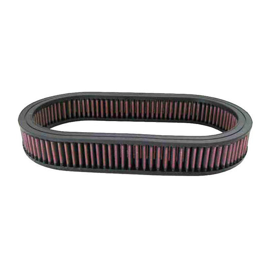 K&N Tauschluftfilter Oval - 371mm x 197mm, 51mm Höhe (E-3515)