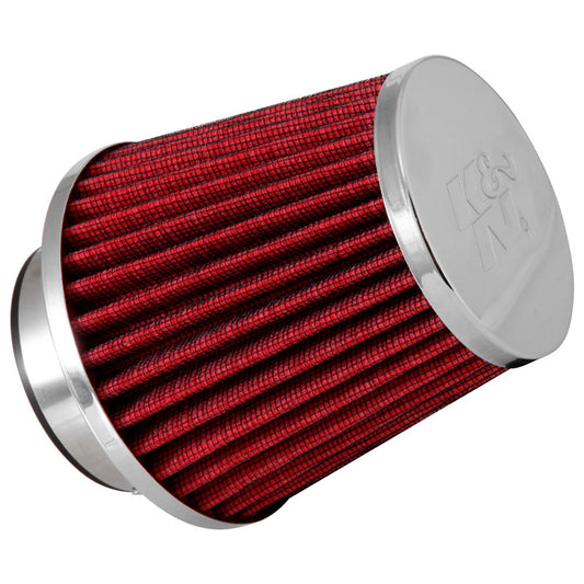 K&N RG-Serie Universal Luftfilter mit 3 Anschlussdiametern - Länge 114mm - Rot (RG-1003RD-L)