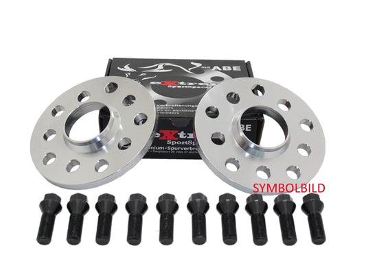 Spurverbreiterung Set 20mm inkl. Radschrauben für BMW 5er F10