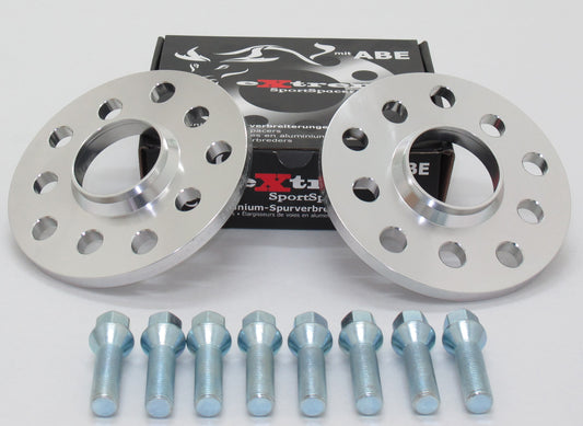 Spurverbreiterung Set 20mm inkl. Radschrauben für Opel Corsa B